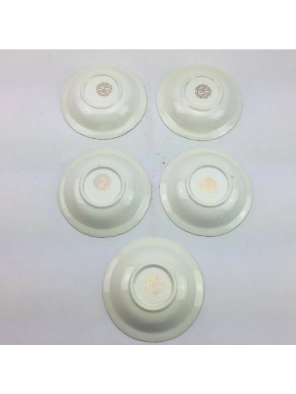 Autumnware Vintage Hall China Autumn Leaf Mary Dunbar Dessert Bowl Set Dish 5.5